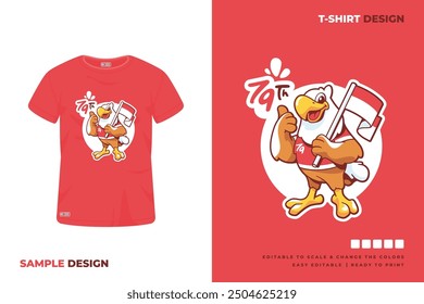 indonesian eagle t shirt design