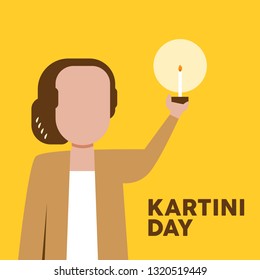 Indonesian Emancipation of Women Kartini Day Illustration