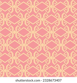 Indonesian etnic traditional pattern background vector 