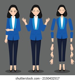indonesian Female Customer Service Character