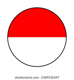 Indonesian flag buttons, illustrations, textured backgrounds, Symbols of Indonesia