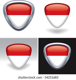 Indonesian Flag Crest