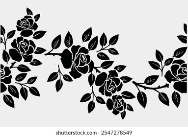 Indonesian flower  motifs with very distinctive, exclusive plant patterns. vector EPS 10
