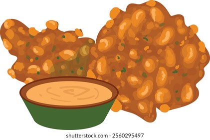 Indonesian Food Culinary Illustration Set