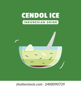 Indonesian Food Vector Design Illustration