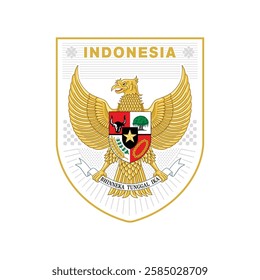 indonesian footballs home coat of arms - lambang timnas sepak bola indonesia 2025