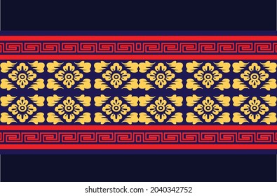 Indonesian geometric batik motifs with Balinese flower patterns, exclusive and classic, are suitable for various purposes. EPS VECTOR 10