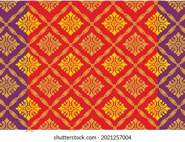 Indonesian geometric motifs, with Balinese patterns, are very exclusive. vector eps 10