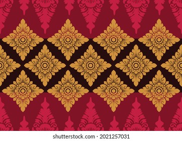 Indonesian geometric motifs, with Balinese patterns, are very exclusive. vector eps 10
