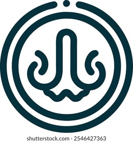 logotipo halal indonésio nova marca