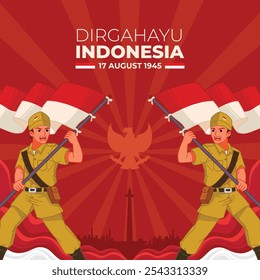 Indonesian Independence Day, August 17, 1945 