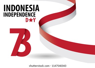Indonesian Independence Day Background Template