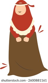 Indonesian Independence Day Competition. Vector Illustration with Cartoon Design Style.