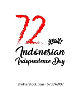 Indonesian Independence Day. logo Concept - Illustration, Symbol, Wallpaper