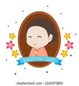 Indonesian Kartini Day Illustration