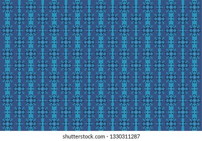 Indonesian Modern Batik Motif Pattern with Shuriken Geometry. Batik is a pictorial fabric that is made specifically by writing or putting the night on the cloth.