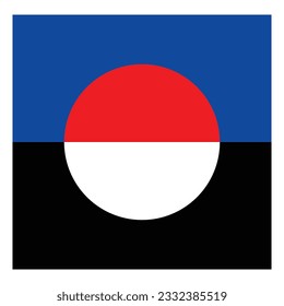 indonesian national flag, free vector design for celebrating independence day