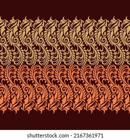 indonesian ornament batik - vector stock