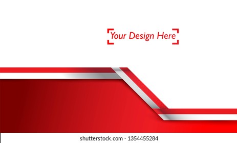 Indonesian patriotic background template with empty space for text, design, Holidays, Independence Day. Welcome to Indonesia concept - Vector