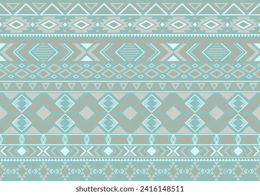 Indonesian pattern tribal ethnic motifs geometric seamless vector background. Modern indian tribal motifs clothing fabric textile print traditional design with triangle and rhombus shapes.
