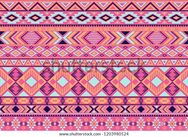 Indonesian Pattern Tribal Ethnic Motifs Geometric Stock Vector (Royalty ...