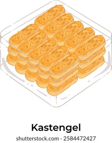 Indonesian Snack for Lebaran Eid Al Fitr Kastengel