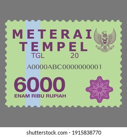 Indonesian Stamp Duty, also known as Meterai