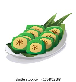 pisang ijo images stock photos vectors shutterstock https www shutterstock com image vector indonesian sweet green banana vector 1034932189