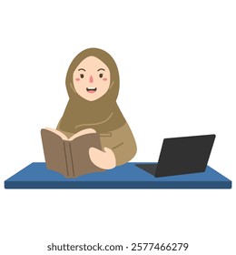 Indonesian Teachers Illustration Civil Servant