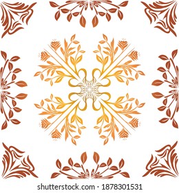 Indonesian traditional batik motifs for Javanese aristocrats