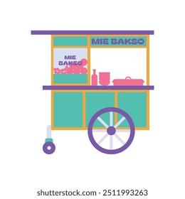 Indonesian Traditional Cart - Bakso