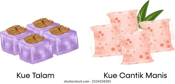 Indonesian Traditional Dessert and Traditional Snacks