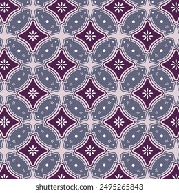 Indonesische traditionelle ethnische Batik-Muster genannt Batik Kawung