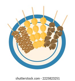 
Indonesian Traditional Food - sate usus