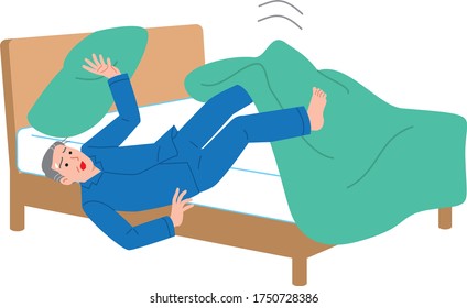 Falling Out Of Bed Images Stock Photos Vectors Shutterstock