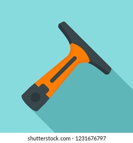 Indoor car wash tool icon. Flat illustration of indoor car wash tool vector icon for web design