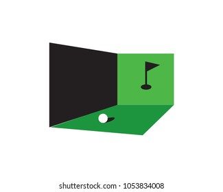 Indoor Golf Range