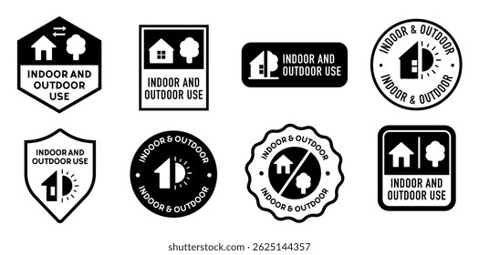 Icono de Vector de uso interior y exterior