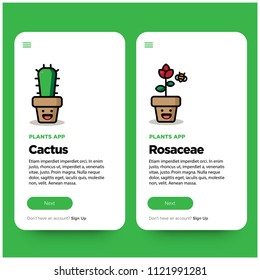 Indoor Plant Information App Design for Smart Phone