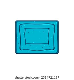 Innenbademantel. Zimmer, Teppichhaus, hygienisch weiche Innenbadezettel. einzelne Vektorgrafik-Vektorgrafik