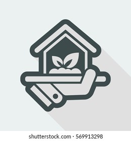Indoors garden icon