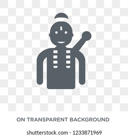 Indra icon. Trendy flat vector Indra icon on transparent background from india collection. 