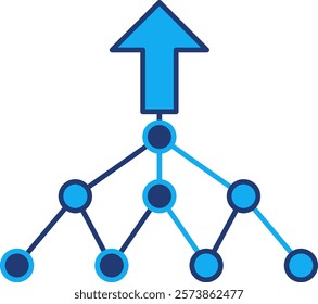 Induction Icon - Dual Tone Style - Critical Thinking Theme