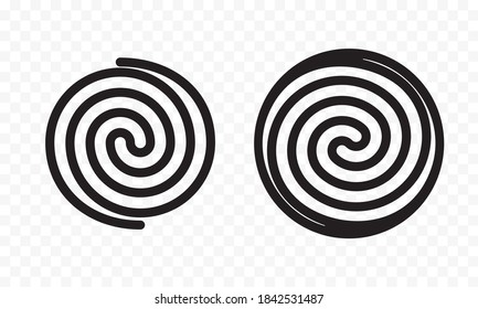 Induction icon, electric cooking hob vector symbols. Coking stove or oven grate cooker and cookware pans surface cookware induction spring spiral icon sign