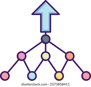 Induction Icon - Lineal Color Style - Critical Thinking Theme