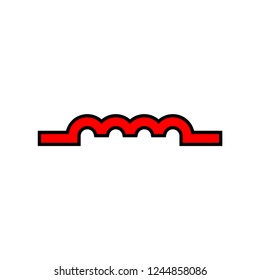 Inductor vector icon