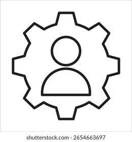 Indudtry stock icon outline vector