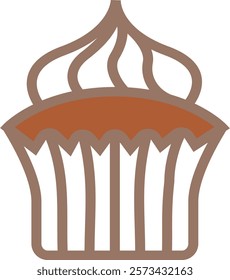 Indulge in a delightful cupcake, featuring a moist base and luscious frosting. Perfect for celebrations, these sweet treats bring joy to any occasion with their charming designs and flavors