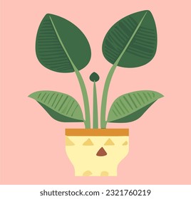 Indulge in a leafy delight with this serene image, capturing the essence of fresh green foliage in its purest form.