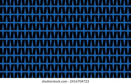 Indulge in opulence with this luxury blue geometric pattern on a black background. Perfect for adding a touch of elegance to your upscale designs.